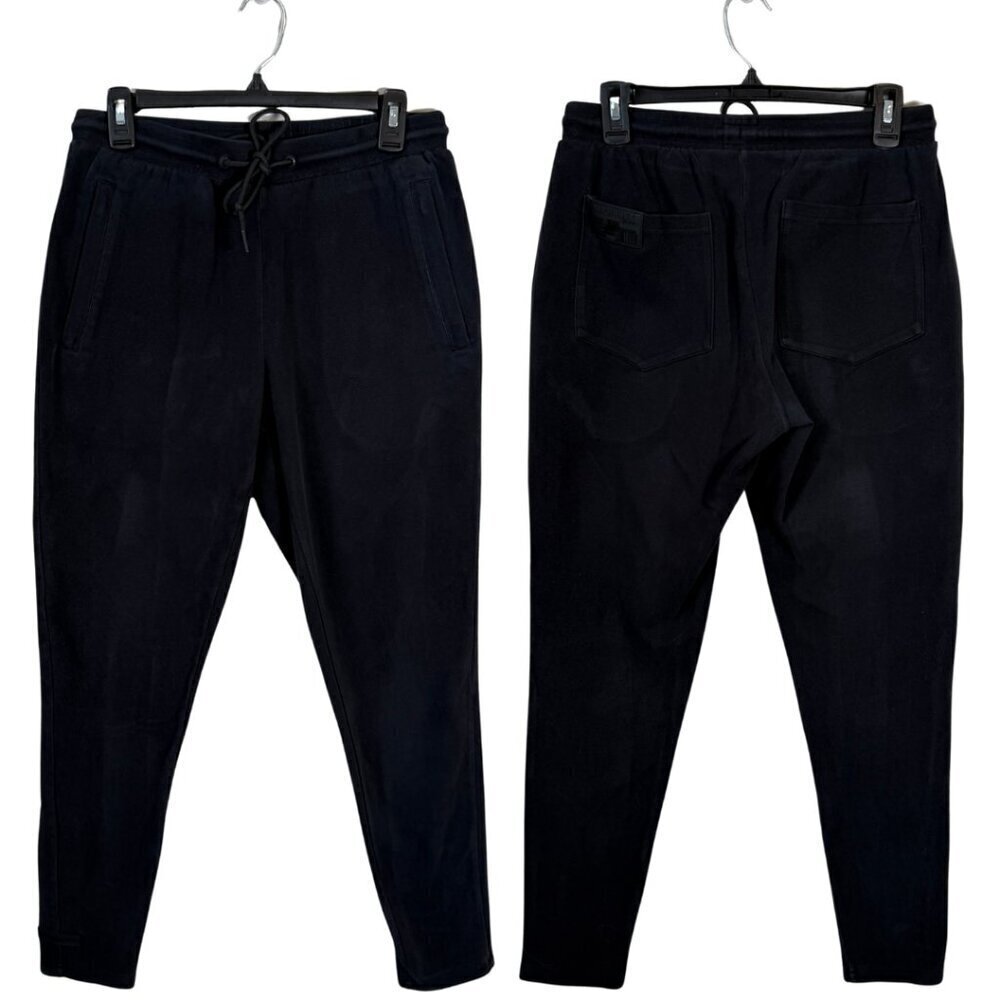 Alphalete Jogger Sweatpants Women's Medium Black Activewear Pockets Drawstring